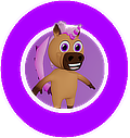 Dusty is a magical unicorn and best mates with CJ
