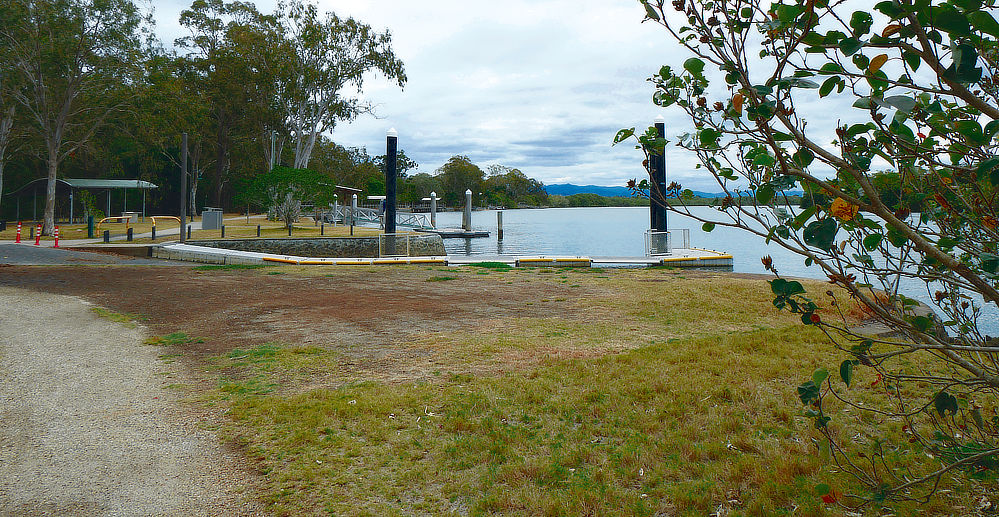 Boat launch.